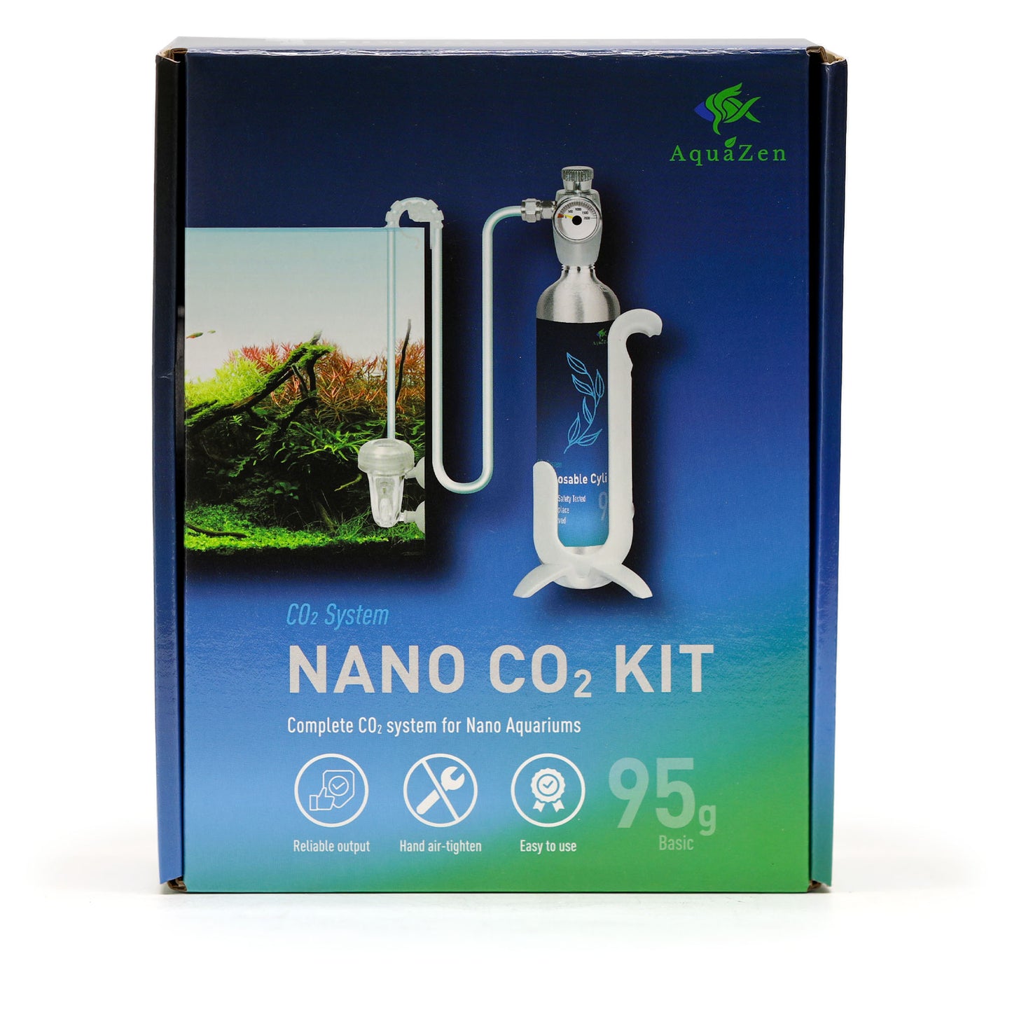 CO2 Nano Kit w/Disposable 95g Cartridge