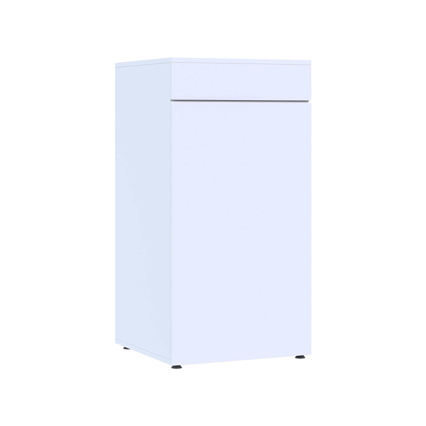 25G CABINET STAND - WHT HIGH GLOSS 36" TALL