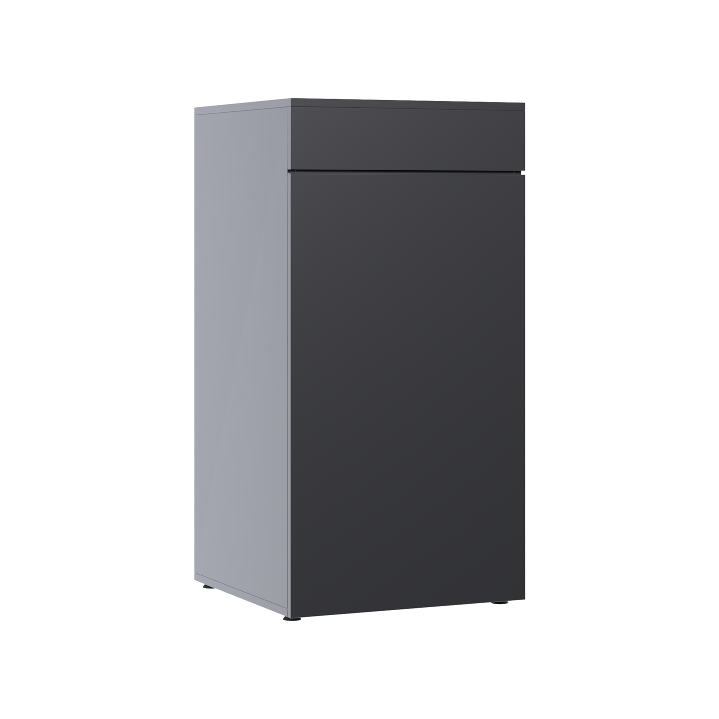 25G CABINET STAND - BLK HIGH GLOSS 36" TALL