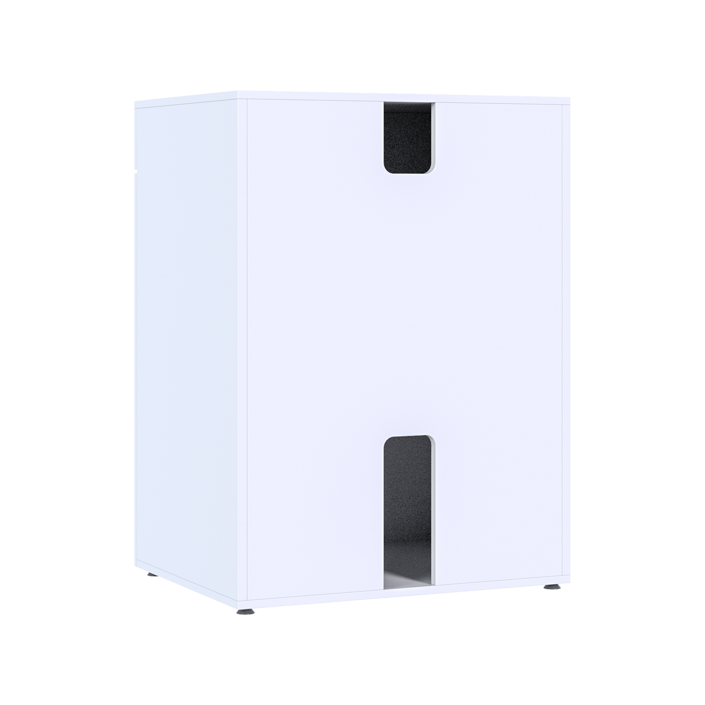 45g CABINET STAND - WHT HIGH GLOSS 36" TALL