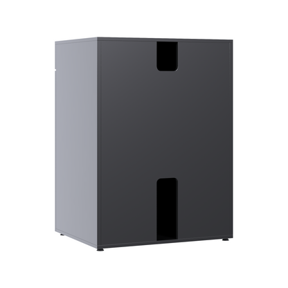 45g CABINET STAND - BLK HIGH GLOSS 36" TALL