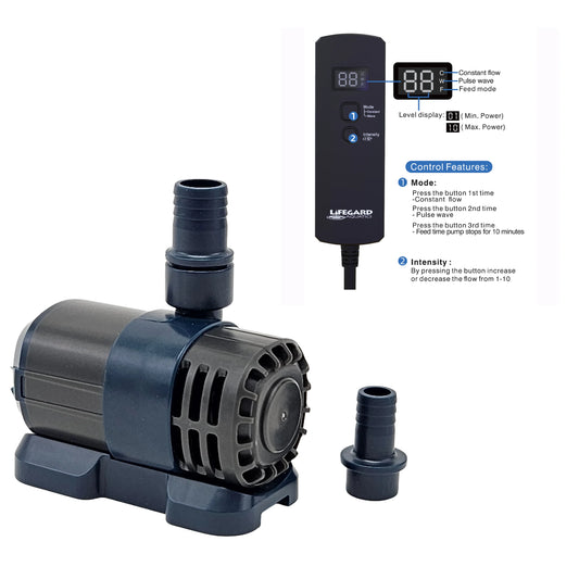 Quiet One DC Pump 660 GPH with Controller