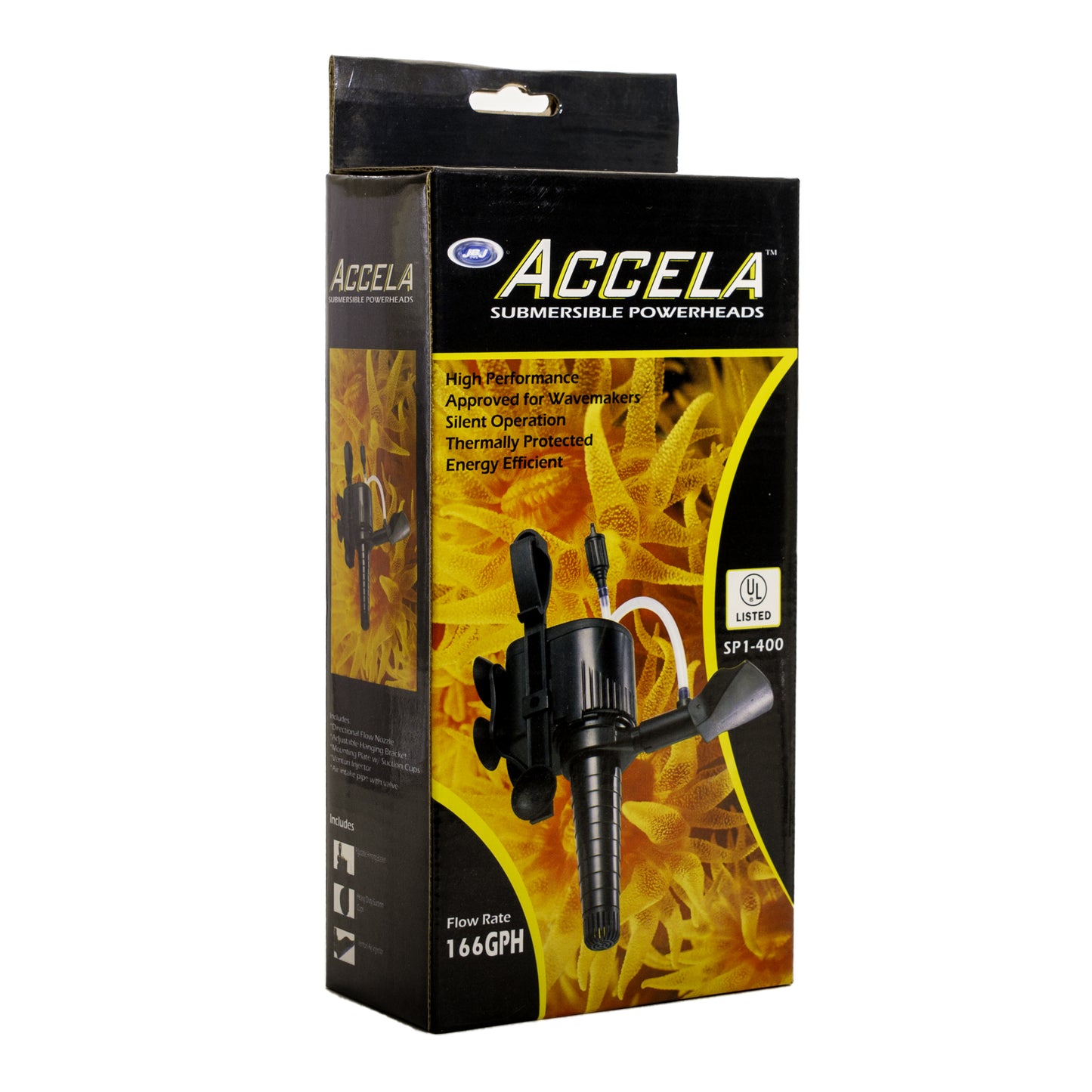 ACCELA SUBMERSIBLE POWERHEAD (166gph)